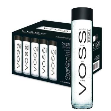 Imagem de Água Voss Com Gás Vidro 375Ml  24X 