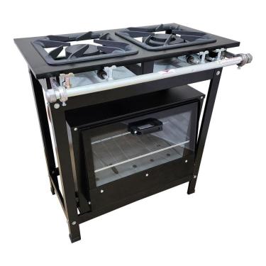 Imagem de Fogão 2 Bocas Cefaz com Forno Linha Gold Baixa Pressão CFZG-118