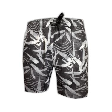 Imagem de Shorts Nino Danieli Masculino Florido Shmv80488 Preto-Masculino