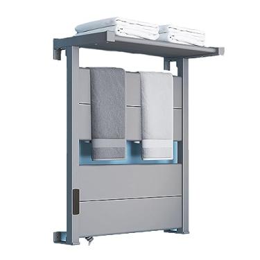 Imagem de Toalheiro Elétrico Doméstico Trilhos de Secagem de Fibra de Carbono Inteligentes Com Controle de Temperatura Do Banheiro Termostato Do Hotel Aquecedor De Toalhas,C