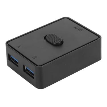 Imagem de Seletor de Interruptor USB 3.0, Interruptor USB Bidirecional, 2 Em 1 Saída ou 1 Em 2 Saídas USB KVM Switch para PCs Mouse Teclado Impressora Scanner