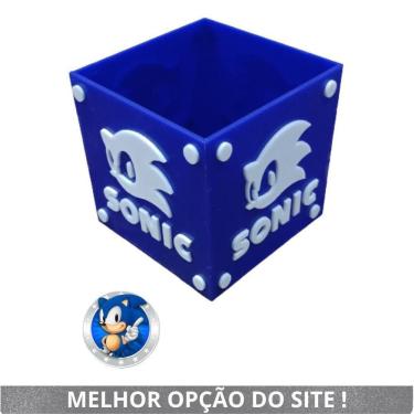 Imagem de Porta Objetos Sonic Presente Geek Gamers