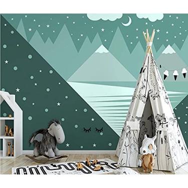 Imagem de Papel de parede de fundo de desenho animado -400 cm (L) x 300 cm (A)