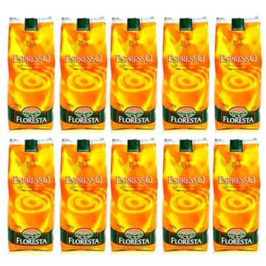 Imagem de 10 Kilos De Cafés Em Grãos Torrados Superior Floresta Arábica - Kit 10x De 1kg