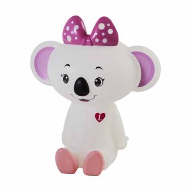 Imagem de Luminária Infantil - Led e Fluorescente - Coala Lilica - Branca - DecorFun