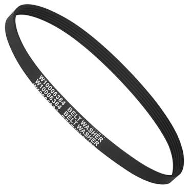 Imagem de W10006384 W11239857 Correia de acionamento da arruela compatível com Whirlpool, Maytag, Amana Top Load Máquina de lavar roupas, peças de substituição AP6333320, 4845287, PS12578772, W10808317
