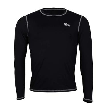 Imagem de Camiseta Praia Sol Piscina Proteção Solar UV 50+ - Adulto Feminina : Preto , Tam:: GG , Unid