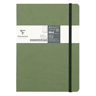 Imagem de Clairefontaine Caderno 'Age Bag' Thread-Bound A5, Ponto, 192 páginas - Verde