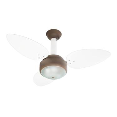 Imagem de Venti-Delta Ventilador de Teto Miray 3 Pás Laqueadas 127 V C3V, 403119, 130 W, Marrom
