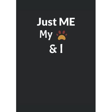 Imagem de Just my myself and my Cat Cat Lovers Notebook: Notebook DIN A4 COLUMN 120 Pages - 8.27" x 11.69" ( 21 x 29.7cm)|Cat Planner| Cat Lovers Notebook| Fun Notebook for Pet Owners