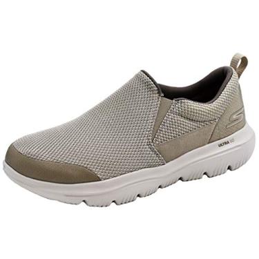 Imagem de Skechers Go Walk Evolution Ultra – Tênis de caminhada masculino impecável, Pedra, 11