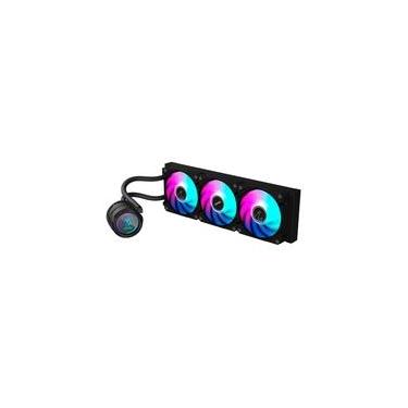 Imagem de Water Cooler Gigabyte Aorus 360, RGB, 360mm, AMD/Intel, Preto - GP-AORUS WATERFORCE II 360