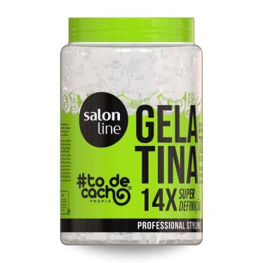 Imagem de Gelatina 14x Mais Definição de Cachos Crespos Salon Line 1Kg