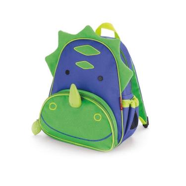 Imagem de Mochila Infantil Skip Hop Zoo Pack Dinossauro Verde e Azul