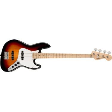 Imagem de Squier Affinity Series Jazz Bass, 3 cores Sunburst, Maple Fingerboard
