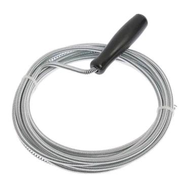 Imagem de Chicote de Aço 5 metros Desentupidor Tubulação Esgoto Cano