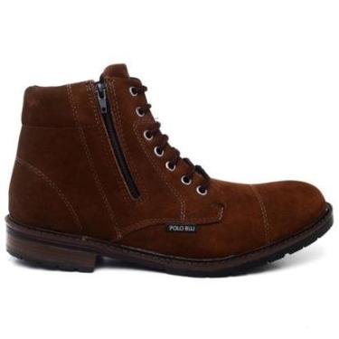 Imagem de Bota Texana Masculina Cano Medio-Masculino