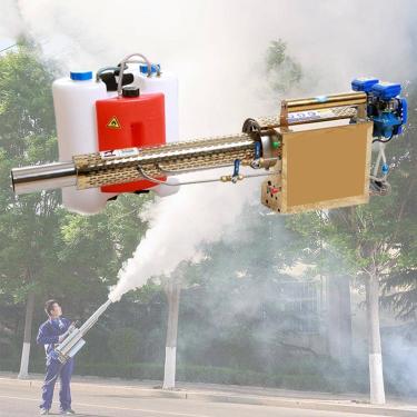 Imagem de Pulse Jet Thermal Fogger, pulverizador agrícola portátil spray de 360 ​​° em todas as direções 700㎡ em 7-8 minutos para plantas daninhas, uma cor, 180