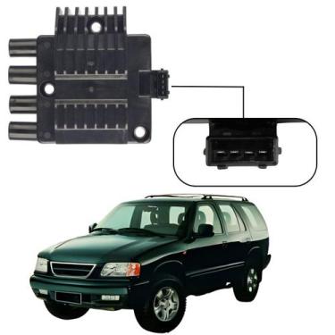 Imagem de Bobina Ignição Chevrolet Blazer 4 Pinos 2.2 C/ Módulo 1997 - MULTIQUAL