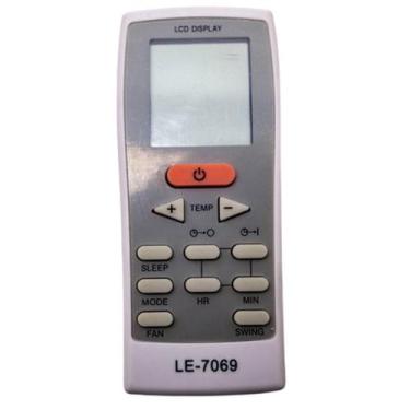 Imagem de Controle Remoto Ar Condicionado York Split Gz-12A-E1 - WLW