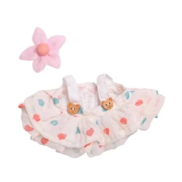 Imagem de EHJRE Roupa de Boneca, Conjunto de Vestuário para Boneca de Pato de Pelúcia de 15cm, Presente para Crianças, Amarelo 2 unidades