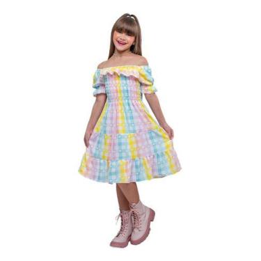 Imagem de  vestido infantil juvenil ciganinha menina mini diva fashion moda verã