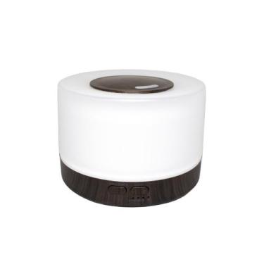 Imagem de Umidificador Aromatizador de Ar LED com Controle - Centrão, Marrom