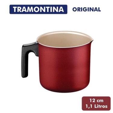 Imagem de Canecão, Fervedor, Leiteira TRAMONTINA Antiaderente 12 cm 1,1 Litro ou