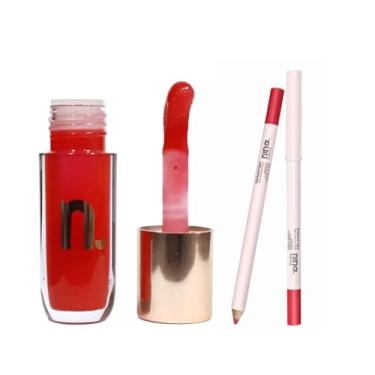 Imagem de Lápis Labial Rubi+Gloss Instant Rubi Nina Makeup