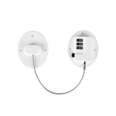 Imagem de Trava De Segurança Senha Gaveta Porta Criança Armários Bebê - Embralum