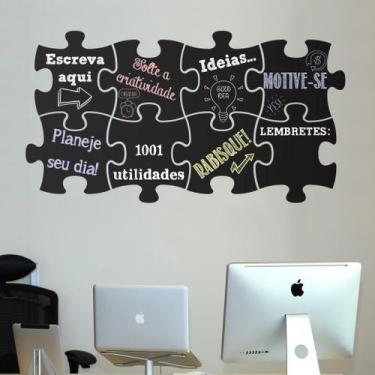 Imagem de Adesivo de Parede Lousa Quadro de Giz Grande - Quartinhos