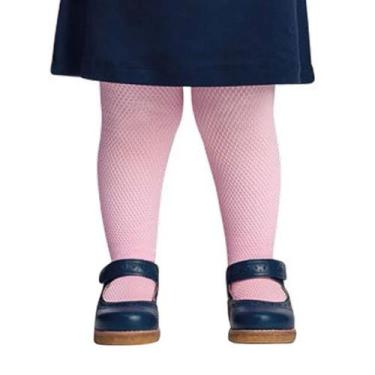 Imagem de Meia Calça Infantil Bebê Lupo Cute Lobinha Rosa - 255400, BB