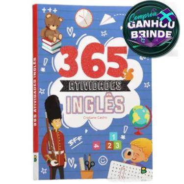 Imagem de Livro 365 Atividades em Inglês  Cristiane Castro Crianças Filhos Infan