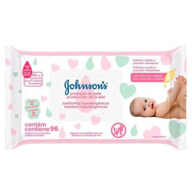 Imagem de Lenços Umedecidos Johnson Baby Extra Cuidado - Johnson's, 96 Un