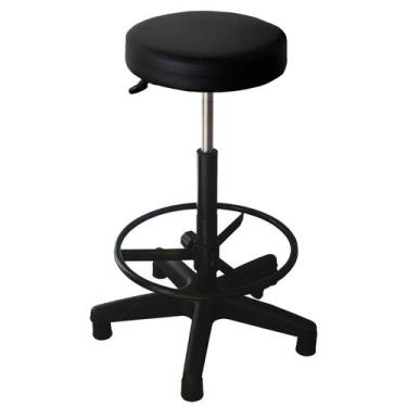 Imagem de Cadeira Escritório Caixa Operadora Sem Encosto Metal Wood Design