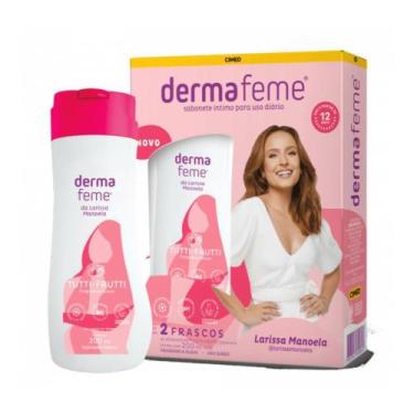 Imagem de KIT Sabonete Íntimo Dermafeme Tutti Frutti 200 mL C/2 Frascos - CIMED