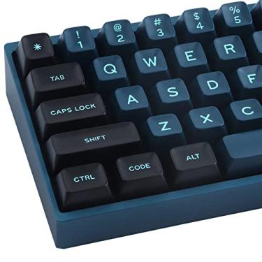 Imagem de Hyekit Keycaps personalizados - teclas Doubleshot, teclas Godzilla, perfil SA, conjunto de 170 chaves, para teclado mecânico Cherry Gateron MX Kailh, layouts dos EUA e do Reino Unido (monstro)