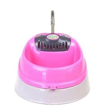 Imagem de Fonte Bebedouro Volcano Basic Ice Bivolt Rosa/Azul p/ Cães e Gatos  Tr