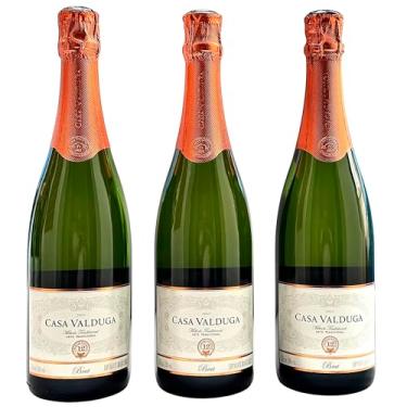 Imagem de Espumante Arte Brut Tradicional Valduga | Kit Com 3 Garrafas | Oferta