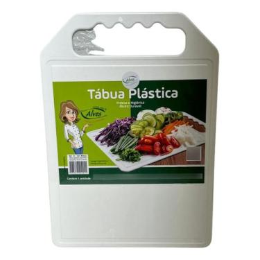 Imagem de Tábua De Corte Plástica Higiênica Frios Cozinha 24x34 Alves - Alves Pl