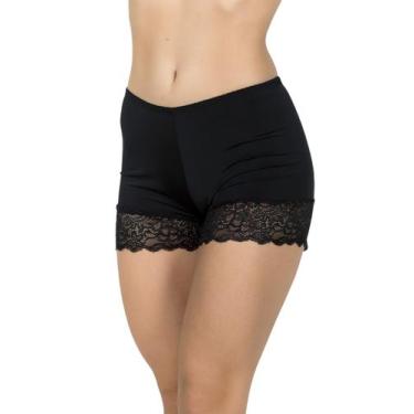Imagem de Short Anágua em Microfibra Segunda Pele Cueca Feminina - Bella Fiore M