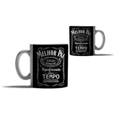 Imagem de Caneca Presente Feliz dia dos Pais Frases Wisky Nome do Pai - Enjoy Sh