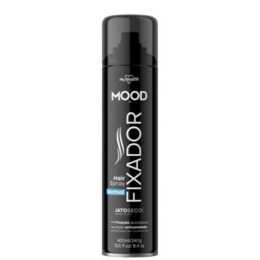 Imagem de Hair Spray Fixador Normal Mood Jato Seco 400Ml - My Health