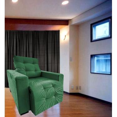 Imagem de  Poltrona Amamentação Retratil E Reclinavel Sala Quarto Mamae Sofia - 