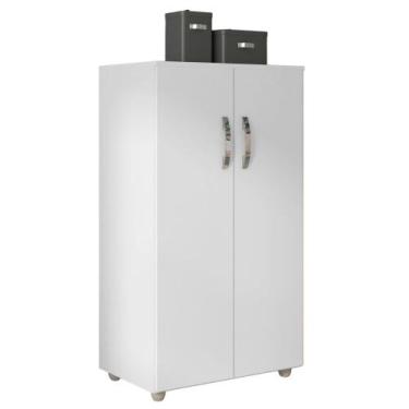 Imagem de Armário Multiuso Rosana 2 Portas Branco AJL