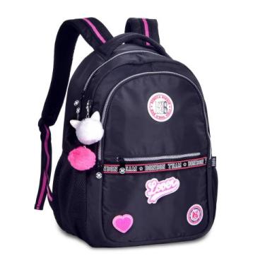 Imagem de Mochila de Costas Rebecca Bonbon College 17,5'' RB24004 - Clio Style, 