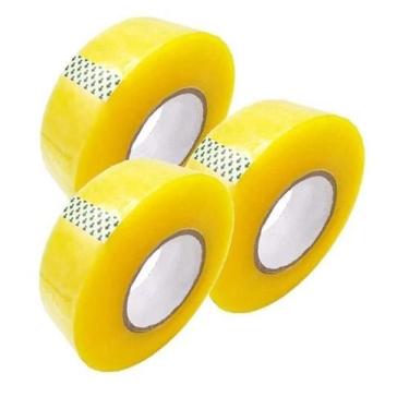 Imagem de Fita Adesiva Durex Larga 300m Transparente Grande Embala Caixa e Encom