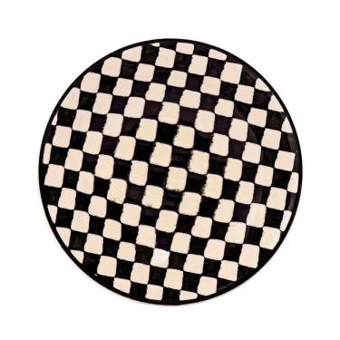 Imagem de Jogo De Pratos Fundos Em Cerâmica Unni Com 6 Peças 20,5cm Oxford Damas