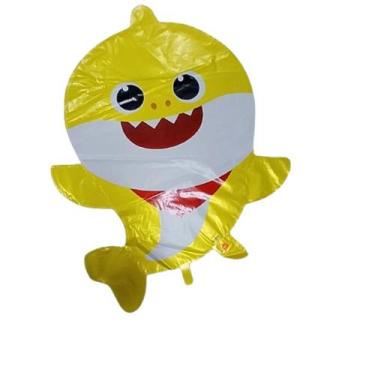 Imagem de Kit com 10 Balões Baby Shark: Diversão Garantida! - Romã Atacado, amar