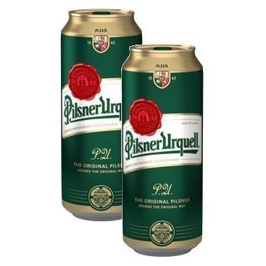 Imagem de kit 2 CERVEJA TCHECA PILNNER URQUELL LATA 500ML